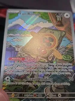 Fan Rotom 250/217 IR Ascended Heroes Evolution English Pokemon TCG MINT - Image 3