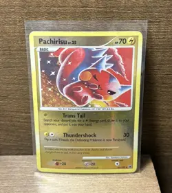 Pokemon Pachirisu Reverse Rare 2008 Majestic Dawn 43/100 Tomokazu Komiya Artwork - Image 1