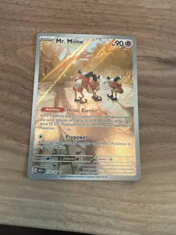 Mr. Mime 179/165 Holo Illustration Rare Pokemon TCG Scarlet & Violet Near Mint - Image 1