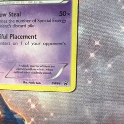 Pokemon Black Star Promo Drifblim - BW64 Cosmo Holofoil Card - Image 4