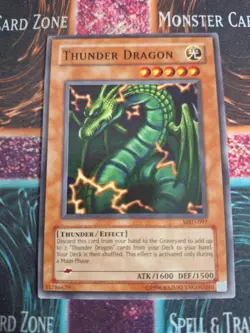 Yu-Gi-Oh! TCG Thunder Dragon MRD-097 Common Unlimited Near Mint Misprint - Image 1