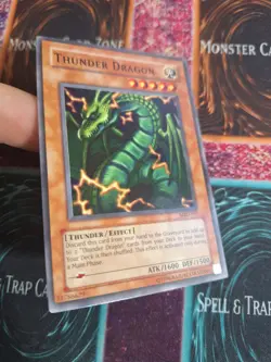 Yu-Gi-Oh! TCG Thunder Dragon MRD-097 Common Unlimited Near Mint Misprint - Image 2