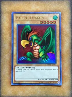 Yugioh Parrot Dragon LCKC-EN096 Ultra Rare NM - Image 1