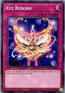 XYZ Reborn STAX-EN019 Yu-Gi-Oh! Near Mint 1st Edition - Image 1