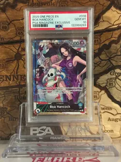 Boa Hancock (2025 PSA Magazine Promo) OP07-038 One Piece Promotion Foil PSA 10 - Image 1