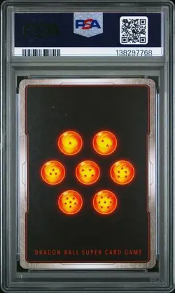 DBZ WISH FOR SHENRON #FB07-122 SON GOKU : GT ALTERNATE ART PSA 10 LOW *POP*! - Image 2