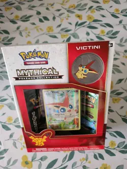 Pokemon 2016 XY Generations Victini Mythical Pin Collection Box Sealed - Image 1