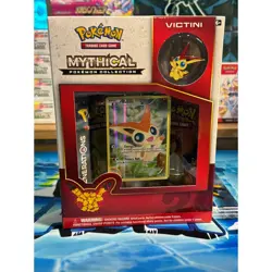 Pokemon 2016 XY Generations Victini Mythical Pin Collection Box Sealed - Image 1