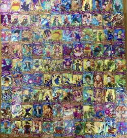 Dragon Ball Heroes Japanese Card Lot x168 | P Rank & SR Cards | Used - Image 2