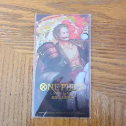 ONE PIECE Card Game Chinese New Year Red Packet with Zoro ST01-013 Promo - Image 1