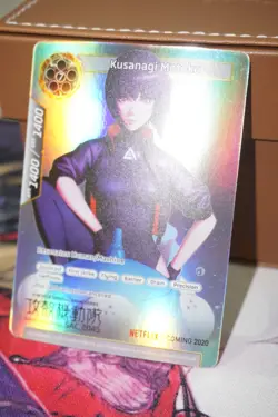 Kusanagi Motoko Ghost in the Shell SAC_2045 Promo Foil Card Force of Will TCG - Image 5