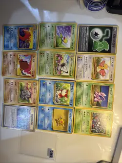 pokemon karten Card Sammlung Japanese Vintage Rare - Image 1