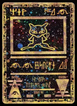 Ancient Mew Holo WOTC Black Star Promo Pokemon Card - Image 1
