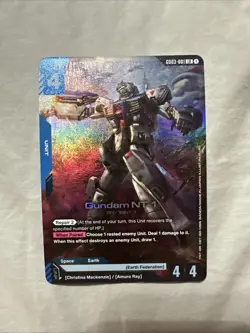 Gundam NT-1 - GD03-001 LR Gundam Card Game TCG Steel Requiem - Image 1