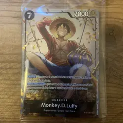 Monkey.D.Luffy | P-075 | Promo Card | TS-02 Tin Set 02 | ENGLISH | SEALED - Image 1