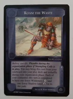 MIDDLE-EARTH CCG MECCG THE BALROG ROAM THE WASTE MEBA BALROG'S HOST LOTR CARD - Image 1