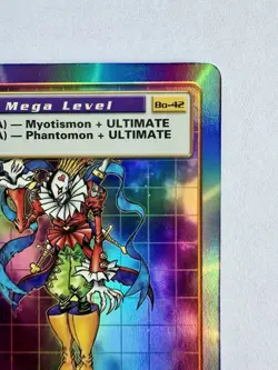 Piedmon BO-42 1st Edition Digimon Digi Battle Series 1 Card 1999 MP - Image 3