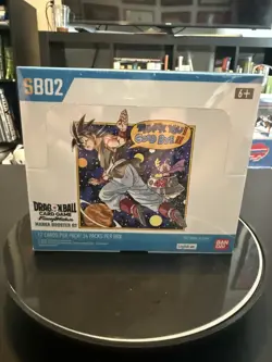 Dragon Ball Super Card Game Fusion World Manga Booster Box SB02 New Sealed - Image 1