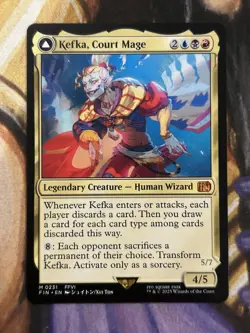 Kefka, Court Mage (0231) MTG Final Fantasy Regular English Mythic - NM/M 🔥 - Image 1