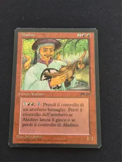 Aladdin mtg (ITALIAN Renaissance) - Magic: The Gathering - Image 1