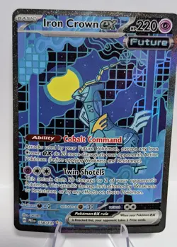 Pokemon TCG Iron Crown ex 158/131 SV: Prismatic Evolutions SIR - Image 1