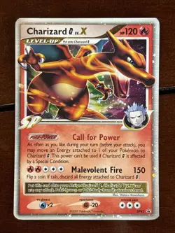 Pokemon Diamond & Pearl Promo Charizard G Lv X DP45 Holo MP - Image 1