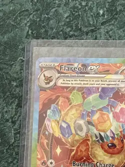 Pokemon TCG Flareon EX SIR 146/131 Prismatic Evolutions Card NM Condition - Image 2