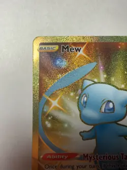 Pokemon TCG Mew 025/025 Celebrations Full Art Ultra Rare Holo NM 2021 Hp 60 Gold - Image 3