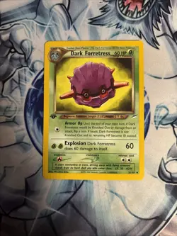 (HPL) Pokemon TCG Dark Forretress 1st Edition 35/105 Neo Destiny Uncommon LP - Image 1