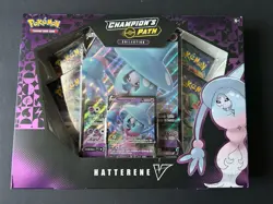 Pokemon TCG Champions Path Collection Hatterene V Box Sealed NEW 2020 - Image 1