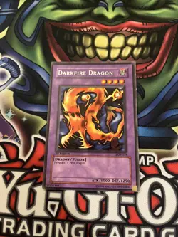 Yu-Gi-Oh! Darkfire Dragon LOB-019 1st Edition MP SEE PICS - Image 1