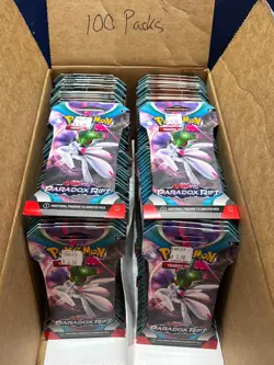 100-Pokemon Scarlet & Violet Paradox Rift Sleeved Booster Pack - Image 1