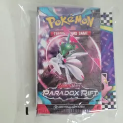 Pokemon TCG Mini Portfolio Scarlet & Violet Paradox Rift Booster Pack NEW Sealed - Image 2