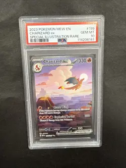 2023 Pokemon Scarlet & Violet 151 Charizard Ex SIR 199/165 PSA 10 - Image 3