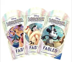 Disney Lorcana Fabled Set 9 TCG Sleeved Booster FACTORY SEALED Case (48 Packs) - Image 2