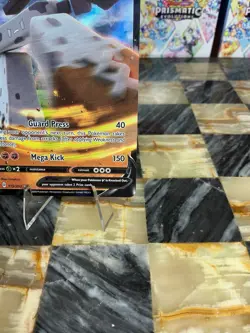 Pokemon TCG Stonjourner v Sword & Shield Base Set Holo Ultra Rare Card 115/202 - Image 5