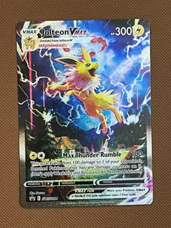 Jolteon VMAX SWSH184 SWSH: Sword & Shield Promo Cards Holof Full Alternate Art - Image 1