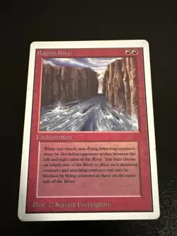 Raging River Ultimate Rare Card Unlimited Edition Moderately Played - Image 1
