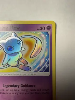 Pokemon TCG Shining Mew Holo Rare Card 40/73 Shining Legends - Image 3