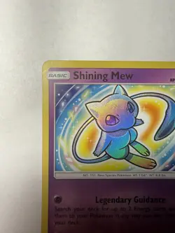 Pokemon TCG Shining Mew Holo Rare Card 40/73 Shining Legends - Image 4