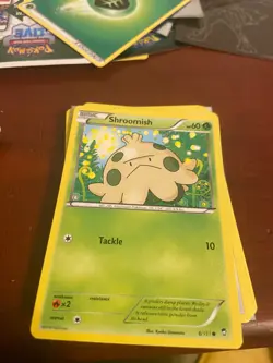 Pokemon TCG Shroomish XY Furious Fists 6/111 Regular Common Card NM - Image 1