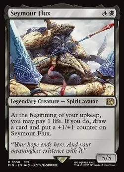 Seymour Flux Final Fantasy Rare MTG - Image 1