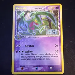 Grovyle 19/100 Crystal Guardians Stamped Holo Rare Pokemon Delta Species 2006 - Image 1