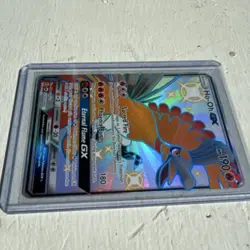 Pokemon Ho-Oh GX SV50/SV94 Shiny Holo Rare Full Art Hidden Fates Card - Image 3