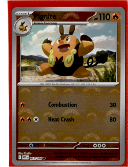 Pignite - 012/086 - Poke Ball Reverse Holo - Pokemon White Flare ENG - Image 1
