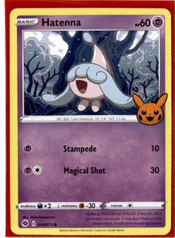 Hatenna - 018/073 - Pokemon Trick or Trade - Image 1
