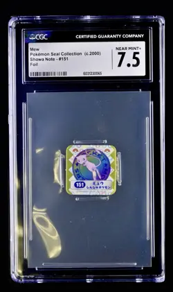 Pokemon 2000 Seal Collection Showa Note Holo 151 Mew CGC TOP POP 2 ✨ - Image 1