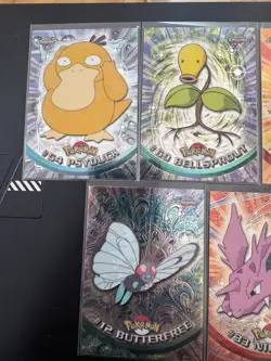 POKEMON TOPPS CHROME LOT OF 5 NM ARCANINE PSYDUCK PACK FRESH - Image 2