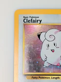 1999 Pokemon Base Set Clefairy 5/102 Holo Rare Unlimited WOTC Vintage - Image 4