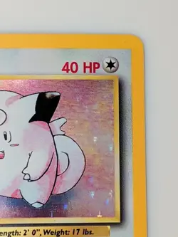 1999 Pokemon Base Set Clefairy 5/102 Holo Rare Unlimited WOTC Vintage - Image 5